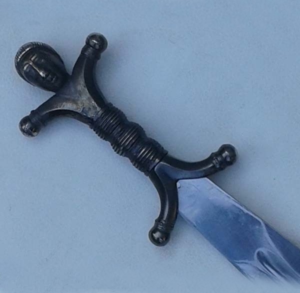 Anthropomorphic Celtic Silver Sword image 2