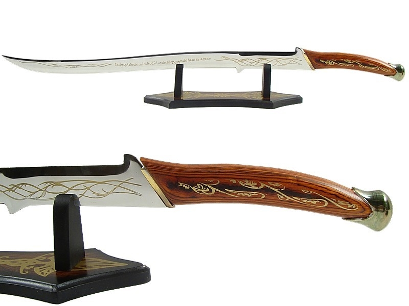 Hadhafang Sword of Arwen Red Color image 5
