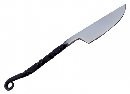 Hand Forged Twisted Table Knife