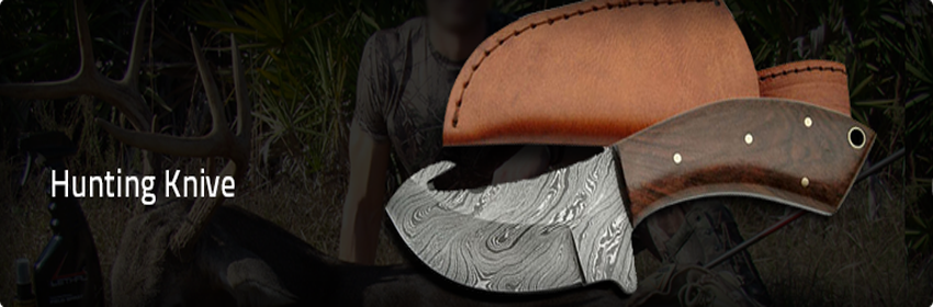 Damascus Hunting Knives