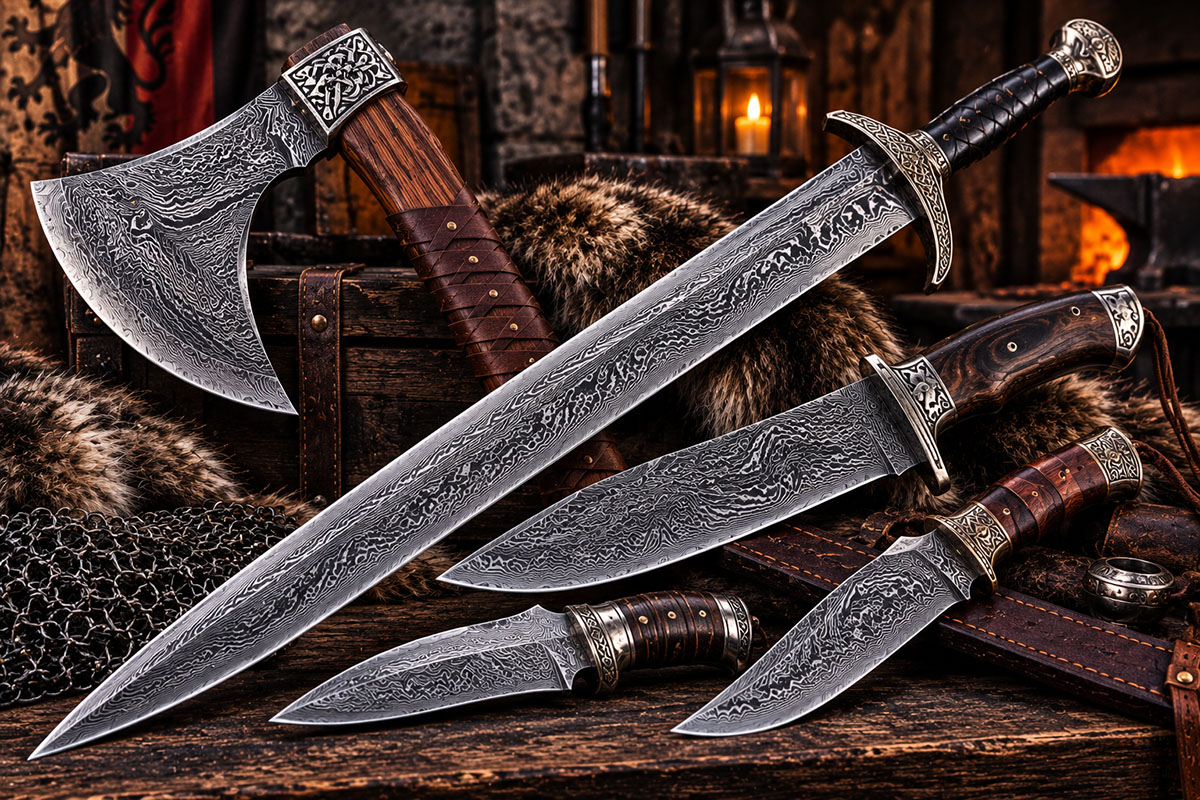 Damascus Steel Blades