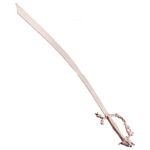 Belly Dance Dragon Scimitar Gold Sword image 2