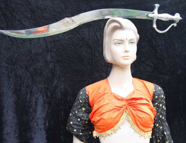 Egyptin Bellydance Tipu Sultan Silvex Sword image 2