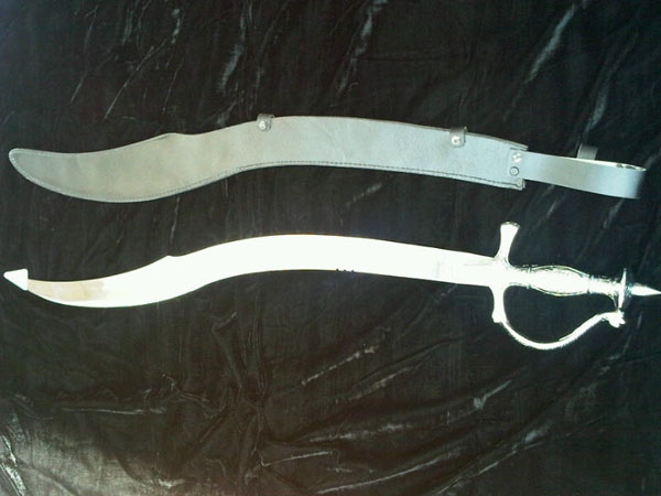 Egyptin Bellydance Tipu Sultan Silvex Sword image 3