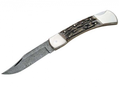 DDAMASCUS DOUBLE BOLSTER HUNTER FOLDER