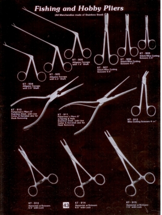 Fishing and Hobby Pliers