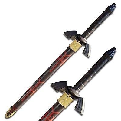 Legend Of Zelda-Link Master SwordTwilight Princess Black-Red