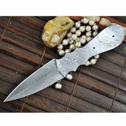 Damascus Blank Blade