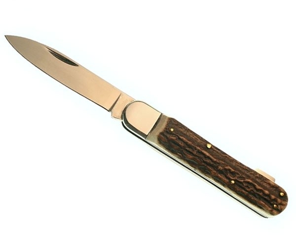15 Inches Stag Handle Locking Pocket Knife image 2