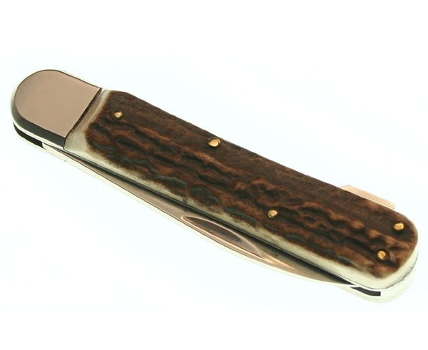 15 Inches Stag Handle Locking Pocket Knife image 3