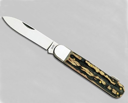 15 Inches Stag Handle Locking Pocket Knife image 5