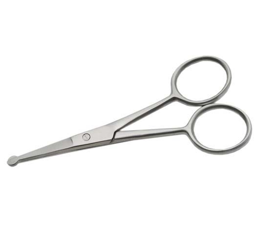 4" NOSE SCISSORS CURVED image 2