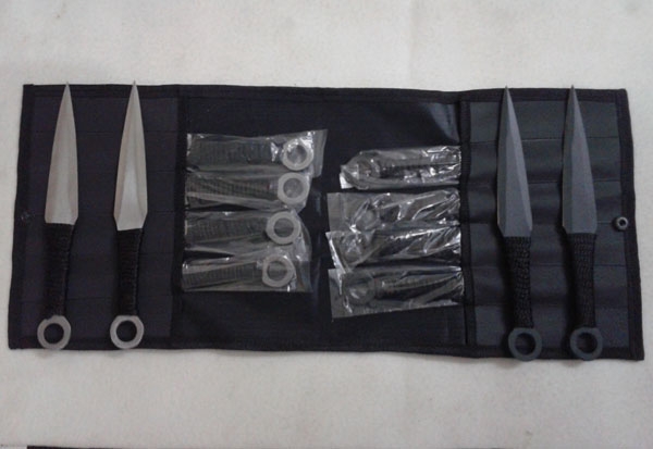 Naruto Kunai Throwing knives Black-Silver 12 Pcs image 2