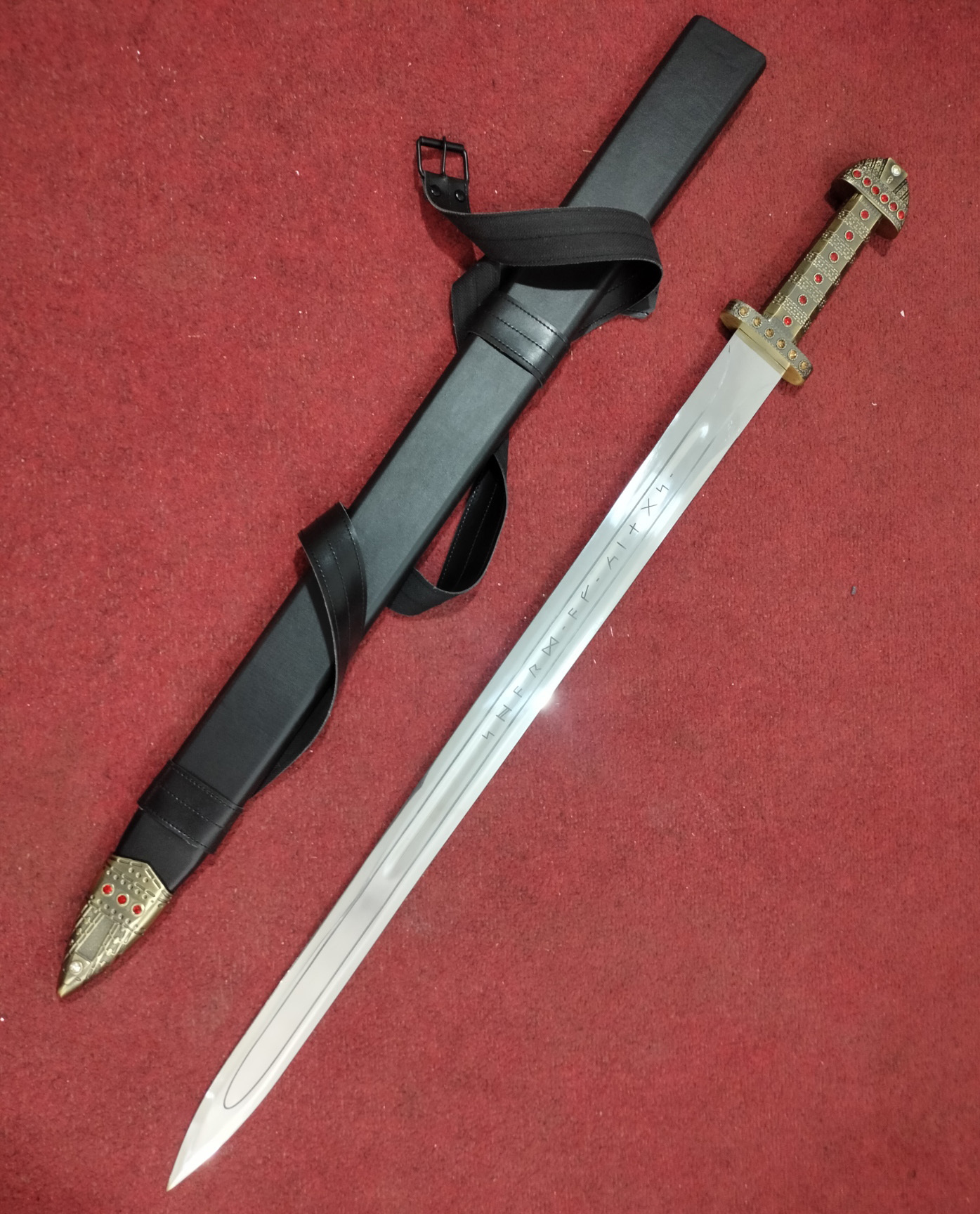 Viking Sword OF King Ragnar Lothbrok Vikings Ragnar, Battle Ready