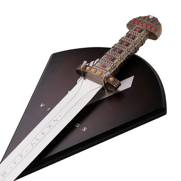 Viking Sword OF King Ragnar Lothbrok Vikings Ragnar, Battle Ready image 4