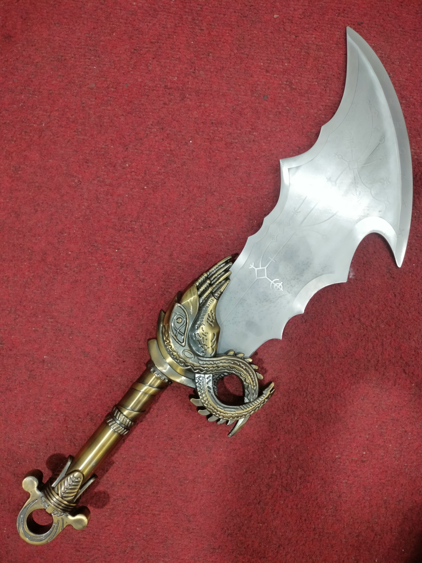 God of War-The Blades of Chaos are a pair of chained blades