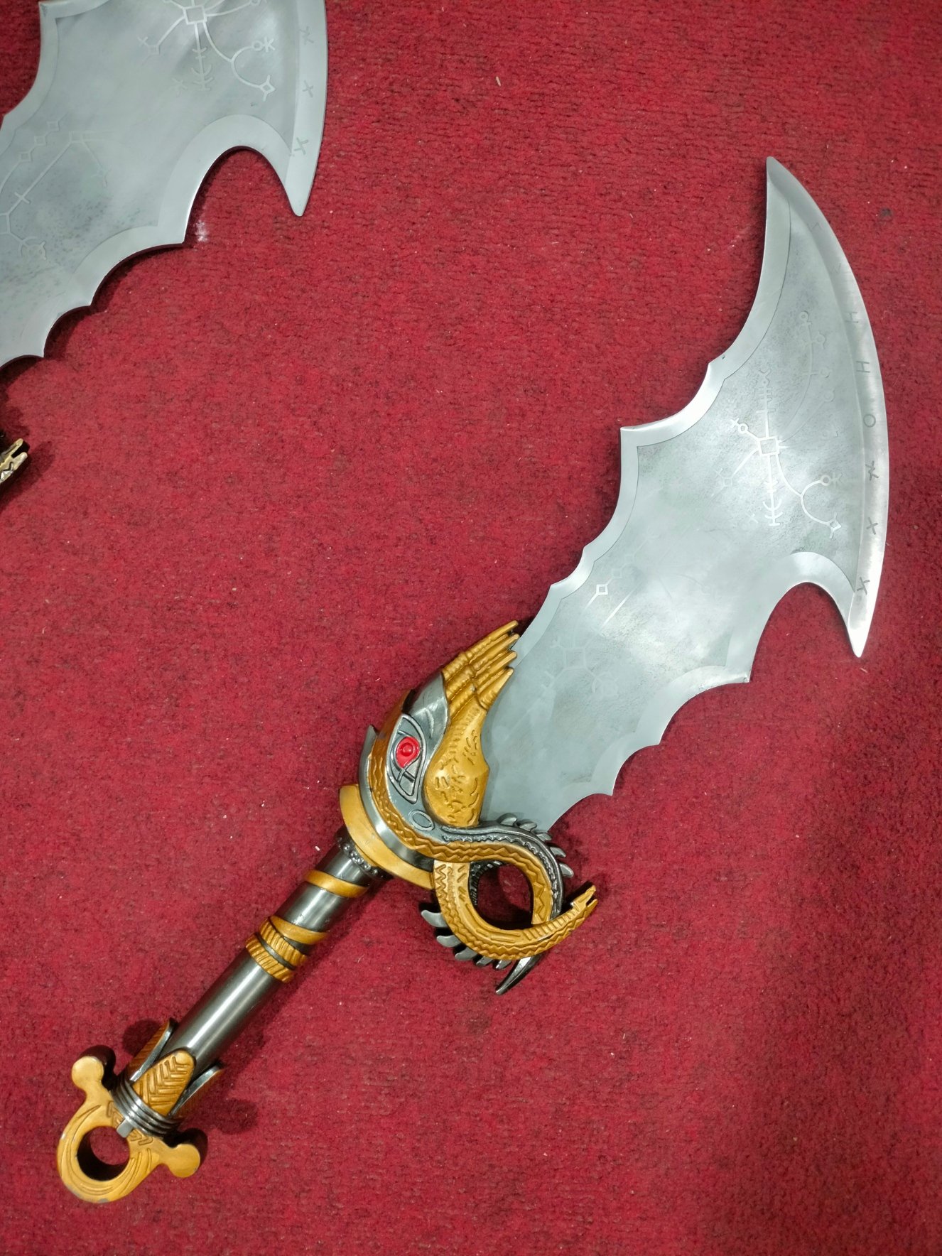God of War-The Blades of Chaos are a pair of chained blades image 6