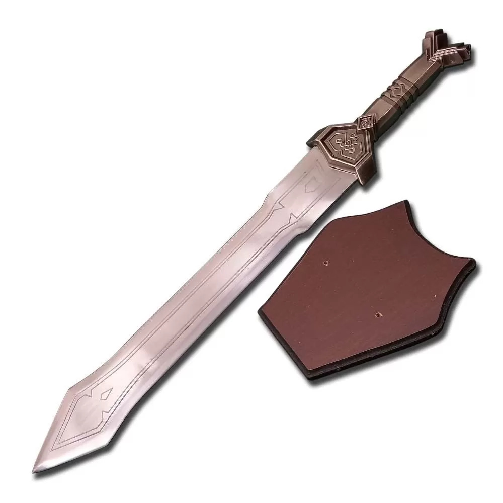 The Hobbit Deathless Sword of Thorin Oaken shield