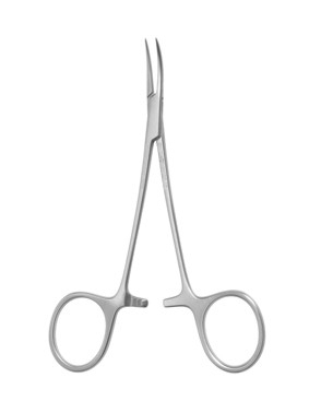 FINE HEMOSTAT CURVED-STRAIGHT