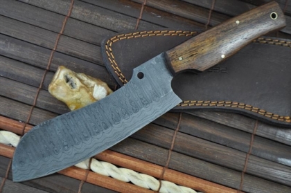 Handcrafted Damascus Chef Knife - MACHETE