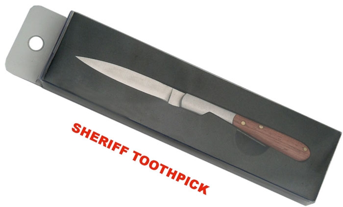 FIRE MAN TOOTHPICK FOLDING KNIFE image 3
