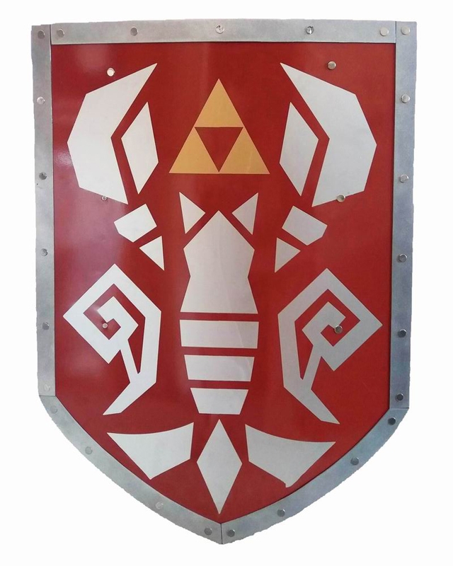 Link Phantom Hourglass Steel Shield of Antiquity Triforce  image 4