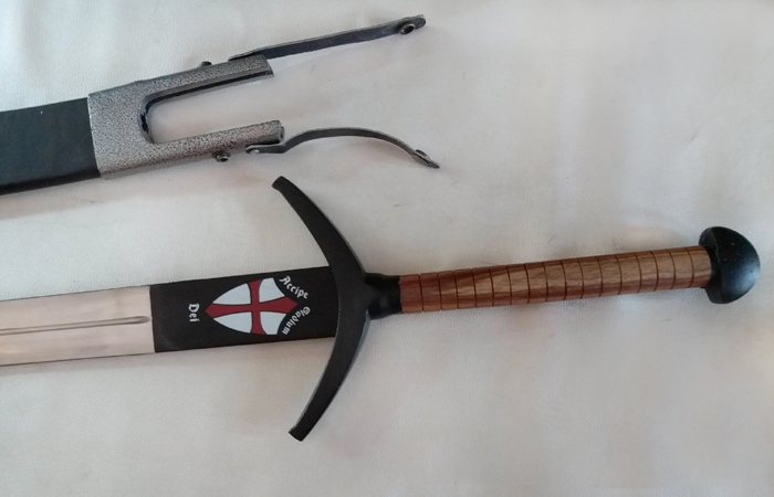 Holy Justice Inquisitor Medieval Templar Crusader Sword image 3