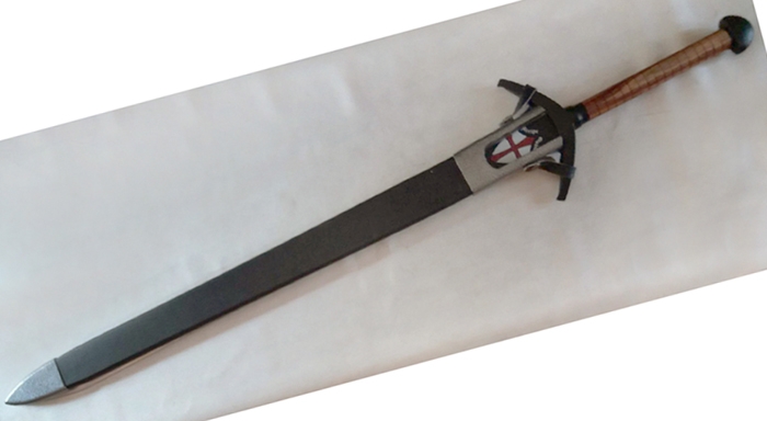 Holy Justice Inquisitor Medieval Templar Crusader Sword image 4