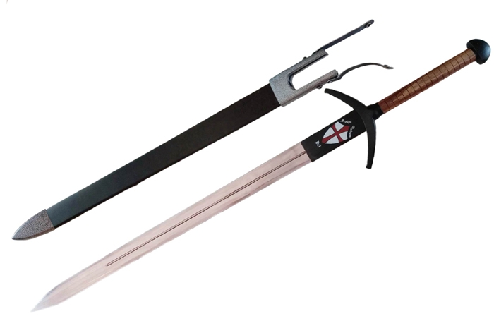Holy Justice Inquisitor Medieval Templar Crusader Sword image 5