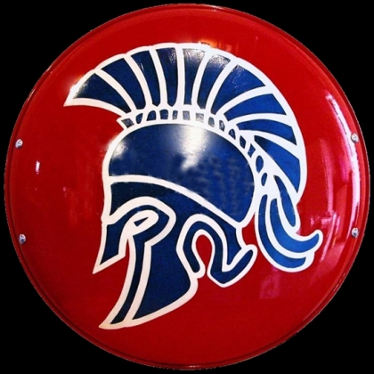The Steel Greek Spartan Shield
