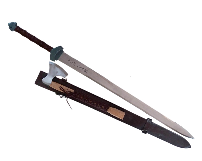 Viking Knights  Sword  Axe Set Thor Champion Winter Bite  image 2