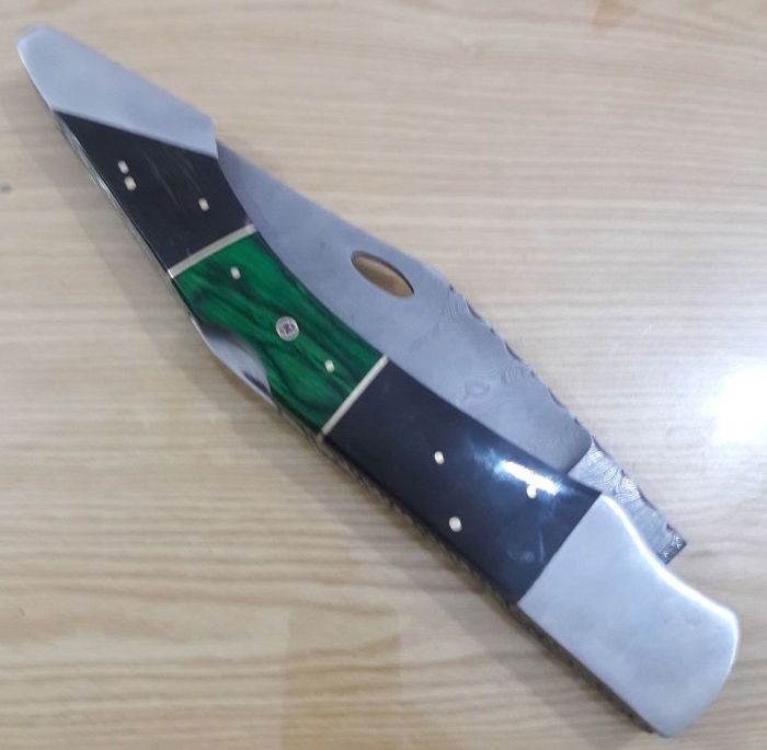 20 Inches Folding Knife Damascus Blade image 5