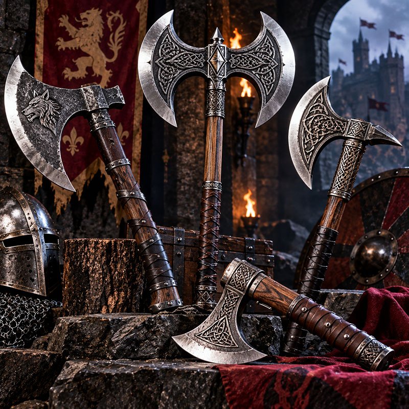 Medieval Battle Axes