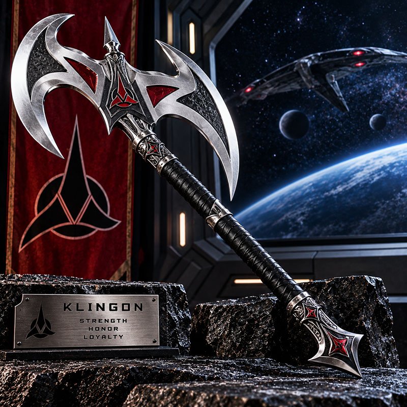 Star Trek Volkoth Battle Axe