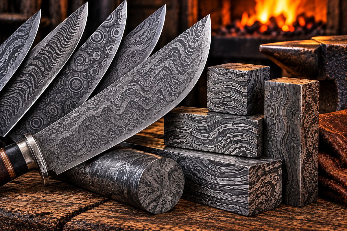 Damascus Steel Patterns