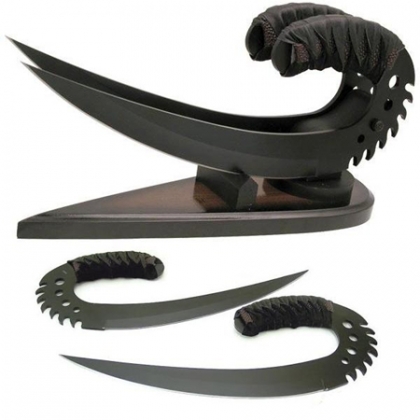 12 inches  Riddicks Dobule  Black Claw Set