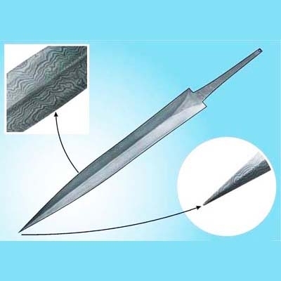 Damascus Blank Sword Blade