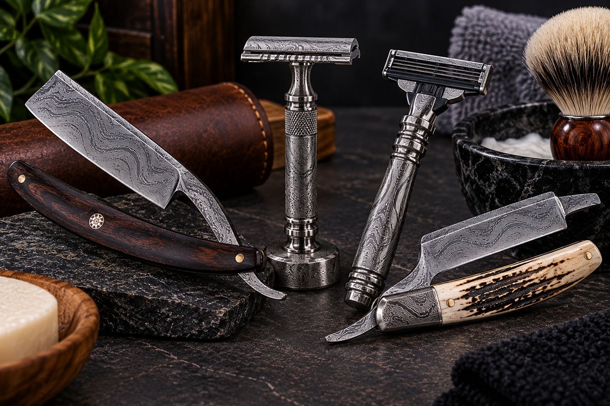 Damascus Shaving Razors