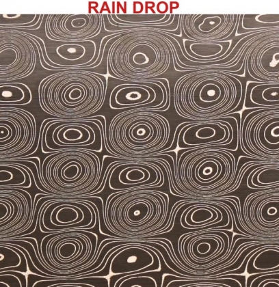 DAMASCUS PATTERNS RAIN DROPS