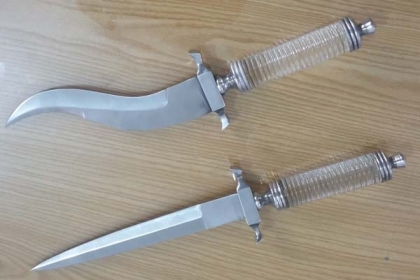 Crystal Daggers Set of 2 pcs
