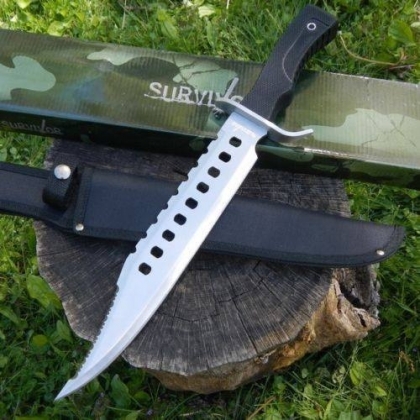 Survial Hunting Bowie Knife