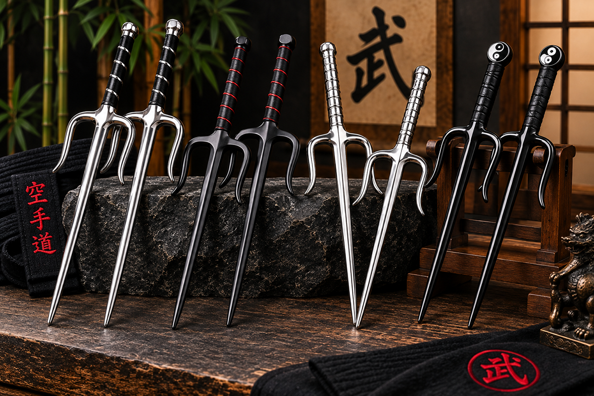 Martial Arts Metal Sais