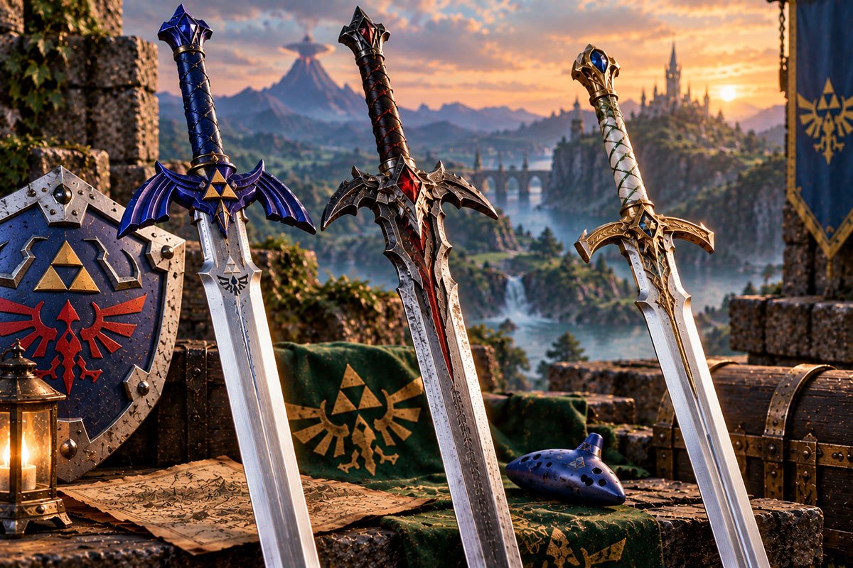 Legend Of Zelda Swords