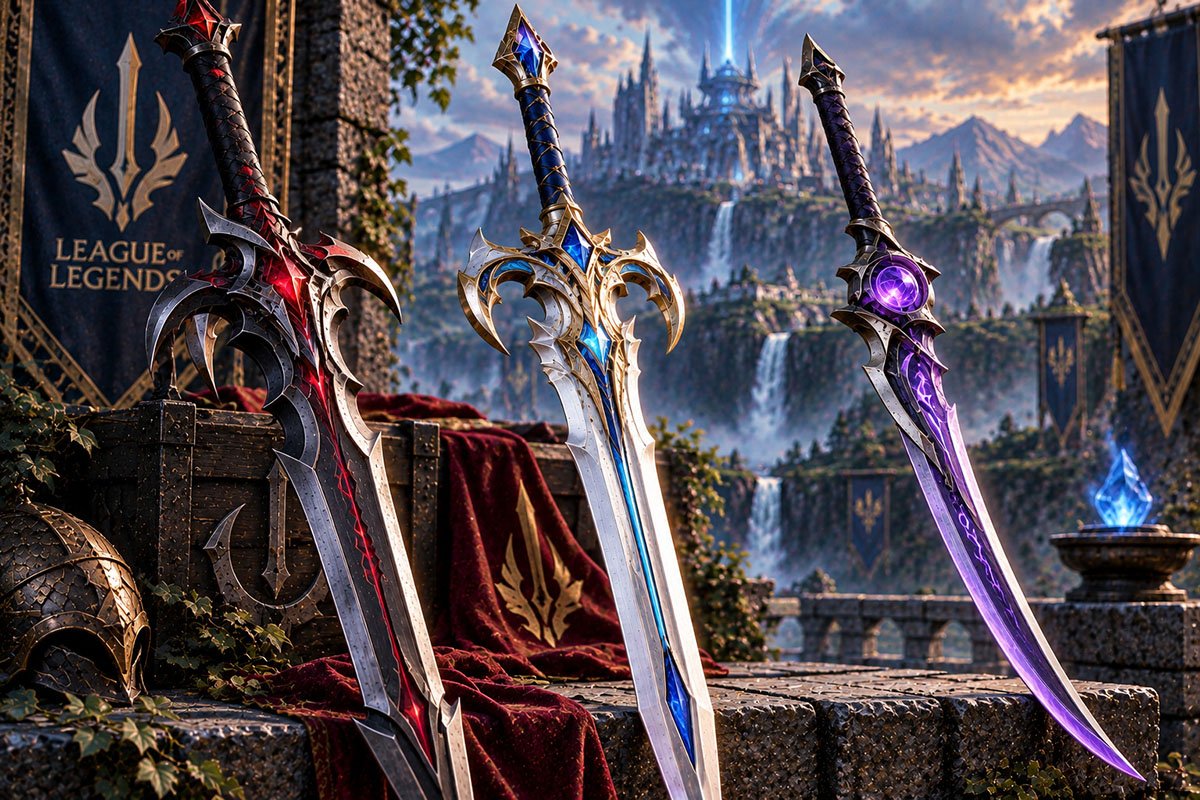 League of Legends Game Swords