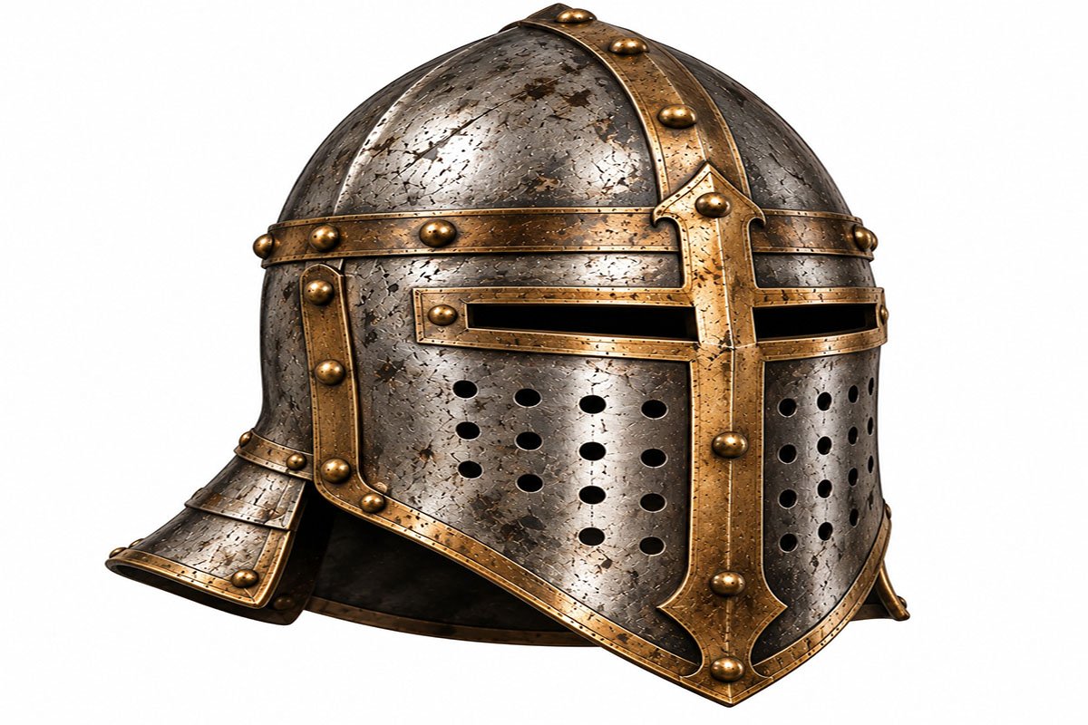 Medieval Battle Helmets