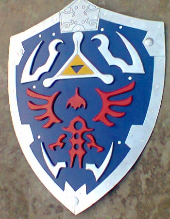 Link Hylian Shield Legend of Zelda Shield image 2