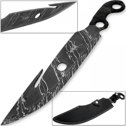 Damascus Hunter Knife Destiny Dagger