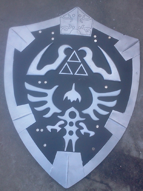 Dark Link Hyrule Crest Shield Legend of Zelda image 2