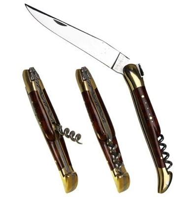 Laguiole Knife 2-Pcs Wood Handle
