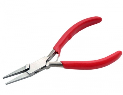 5-INCHES FLAT NOSE PLAIN JAW PLIER